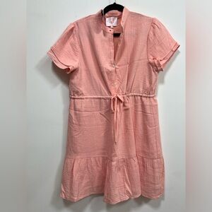 Victoria Dunn Lounge dress, NWT, mini, size large.